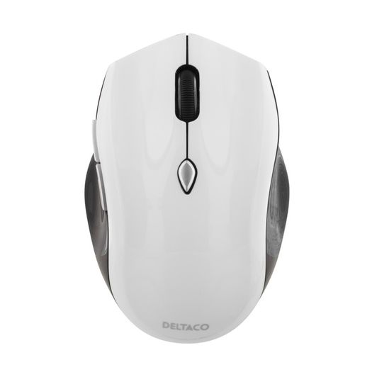 Black / White wireless optical mouse,