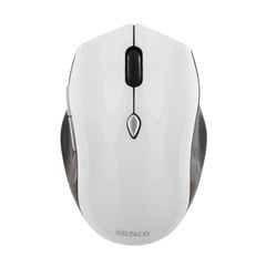Black / White wireless optical mouse,