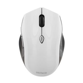 Black / White wireless optical mouse,