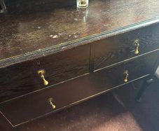vintage dressing table