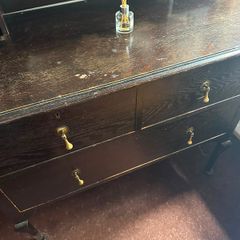 vintage dressing table