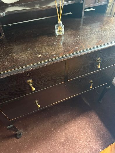 vintage dressing table