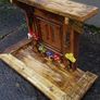 Rustic Fairy Door Floating Shelf Image 8