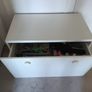 Ikea Toy Box White Image 4
