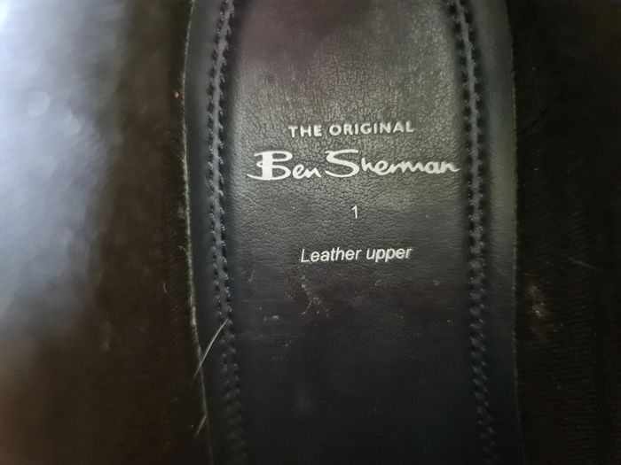 Ben Sherman leather boots UK1
