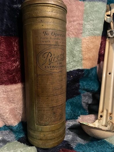 Vintage Pyerne fire extinguisher
