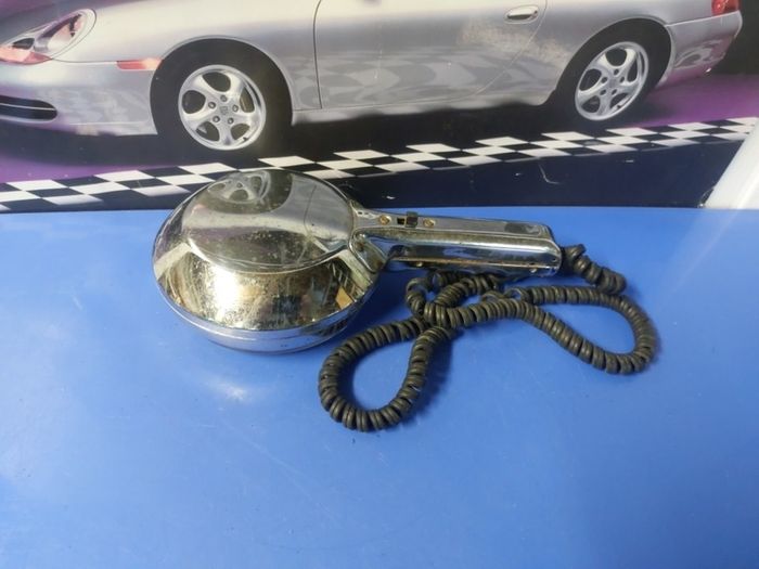 Chrome hand held spot light
