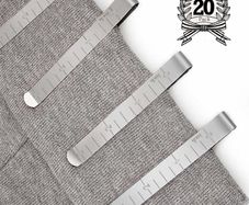 20 Pack Sewing Clips Sets Stainless Steel Hemming Clips 3 inches Measurement Ruler Quilting Supplies for Wonder Clips, Pinning and Marking Accessories