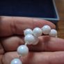 3 Tones of Vintage Beaded Faux Pearls Necklaces Bundle Image 6