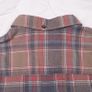Paul Costelloe Brown Red Grey Plaid Check Long Sleeve Flannel Cotton Shirt Size L Image 8