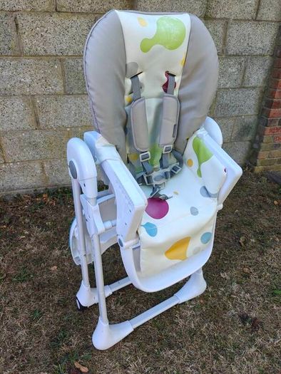 Kinderkraft Foldable Adjustable Height High Chair