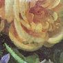 Vintage Framed Albert Williams Print "Vase of Roses" Floral Still Life. Image 4