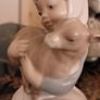 Vintage Nao by Lladro.  Girl with Lamb Image 7