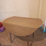 Mid-century style dropleaf kitchen/dining table Image 2