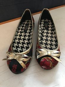 New Rare 'IronFist' Flat Ballet Style Shoes- Size 4