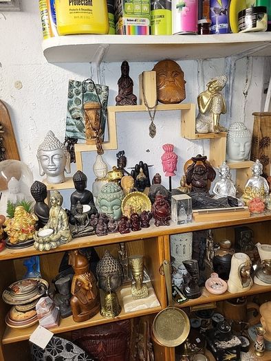 African book ends handcarved