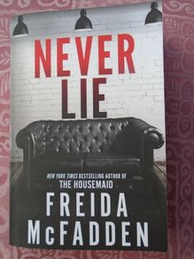 Never Lie, Freida Mc Fadden, Paperback book, Fiction, book