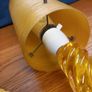 1960's Murano Glass Lamp & Fibreglass shade Image 6