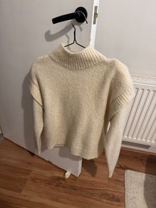 Mango off white Jumper