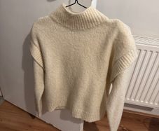 Mango off white Jumper
