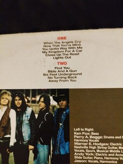 Jason & the Scorchers Thunder and fire lp