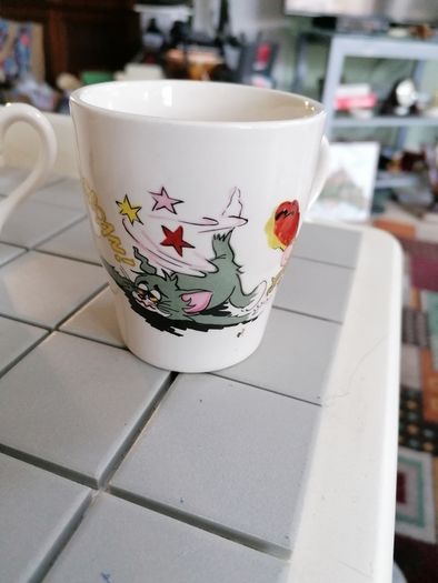 2 Vintage Tom and Jerry cups