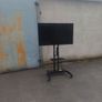 Large Philips TV on Mobile Stand  Ideal for Office Presentation Image 2