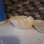 cream ceramic trinket dishes Image 2