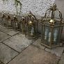 Antique brass lamps Image 2