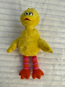 Sesame Street Big Bird Plush Gund 2007 Sesame Place approx. 33 cm. Dirty Used Please see photos
