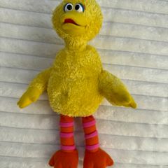 Sesame Street Big Bird Plush Gund 2007 Sesame Place approx. 33 cm. Dirty Used Please see photos