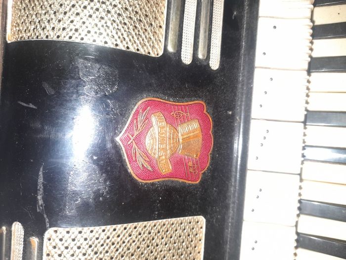 Rare Old Weltmeister Bass Accordion 1960s With Case
