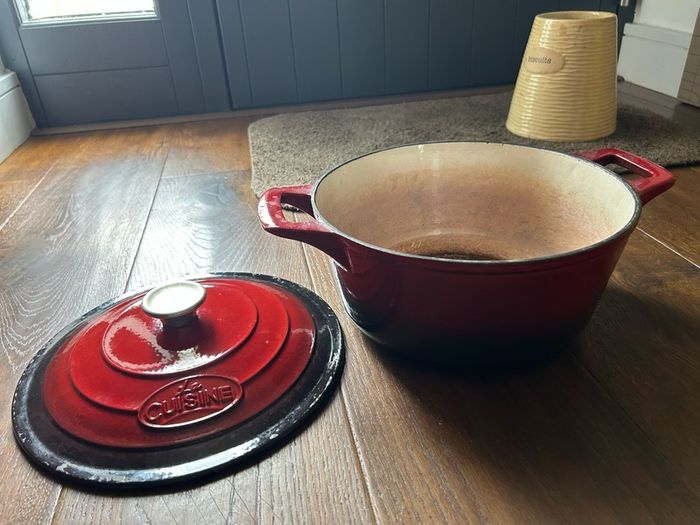 Cast Iron Round Casserole