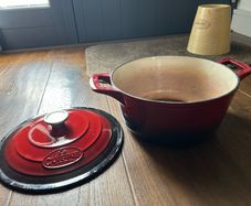 Cast Iron Round Casserole