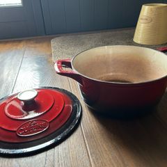 Cast Iron Round Casserole