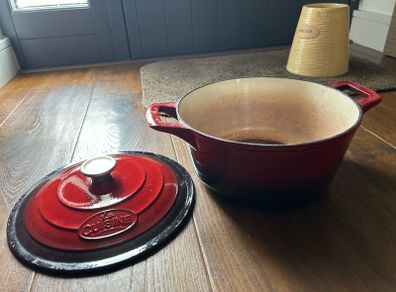 Cast Iron Round Casserole