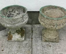 Antique decorative planters