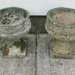 Antique decorative planters