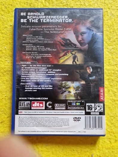 Terms 3 Rise of the machines PlayStation2 ps2 games Original