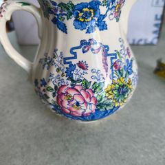 Vintage Large Creamer or a Jug Strathmore Franciscan Ironstone England Fine China. Replacement creamer Collectible China.