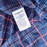 Timberland Navy Red Plaid Shirt Medium M Regular Fit Image 8