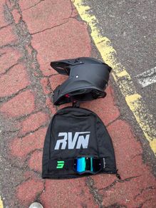 raven motorbike helmet