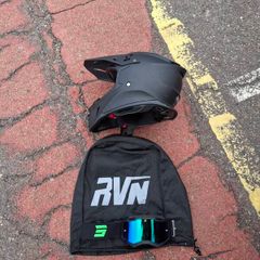 raven motorbike helmet