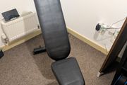Bolt Bench and 2x 15KG Hex Dumbbells