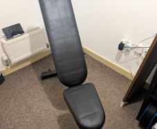 Bolt Bench and 2x 15KG Hex Dumbbells