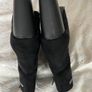 Firetrap Black Block Heel Ankle Boots - Size 41 - New in Box Image 4