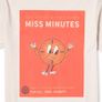 Marvel Miss Minutes Unisex T-Shirt - White Vintage Wash Image 4