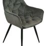 Vitos Pink Velvet Armchair Image 10