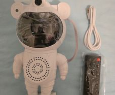 astronaut night light projector with bluetooth speaker