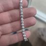 Sterling silver tennis bracelet Image 6
